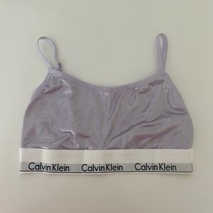 Shinny Calvin Klein Bra